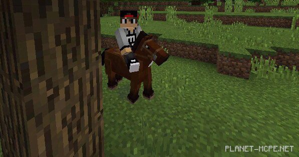 Как приручить лошадь в Minecraft PE?