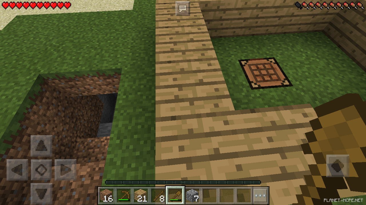 Начало игры, основы для начинающих [Гайды Minecraft PE]