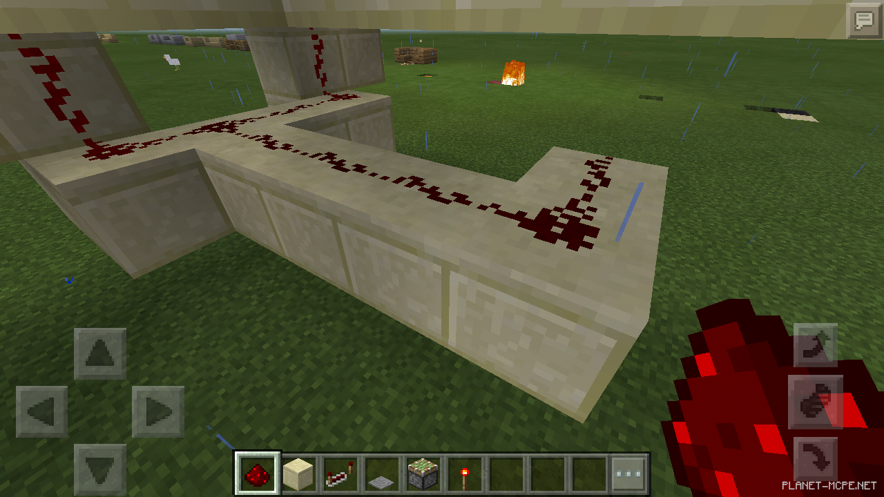 Дверь на липких поршнях [Гайды Minecraft PE]