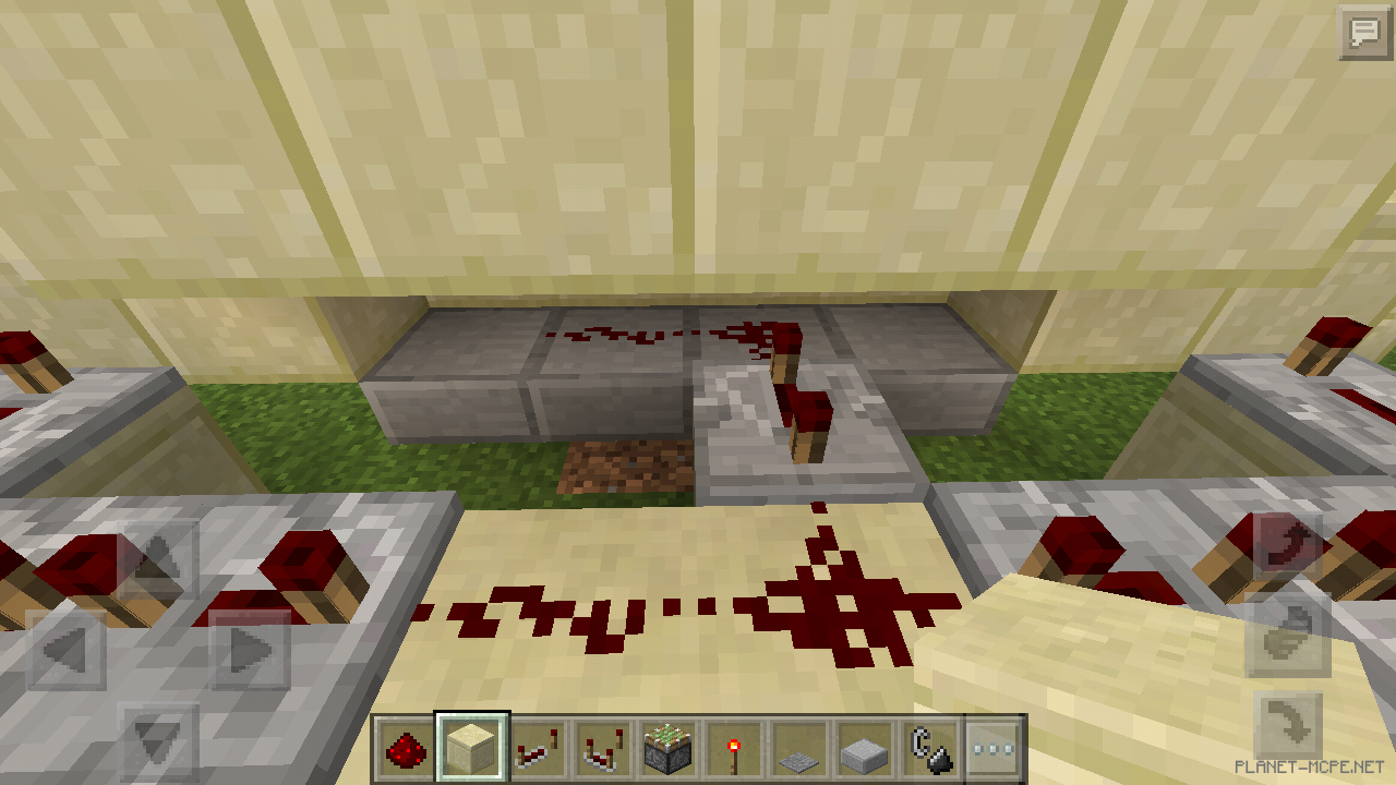 Делаем из разводного моста ловушку [Гайды Minecraft PE]