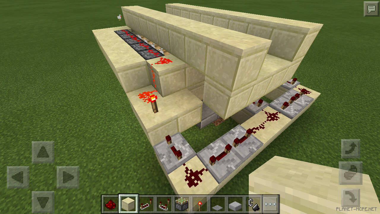 Делаем из разводного моста ловушку [Гайды Minecraft PE]