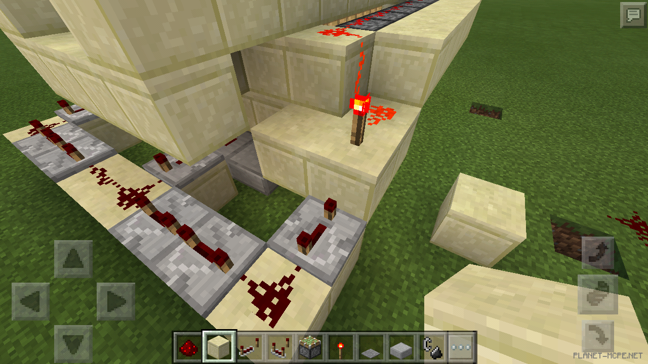 Делаем из разводного моста ловушку [Гайды Minecraft PE]