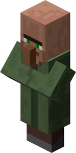 Деревенский житель [Мобы][Гайды Minecraft PE]