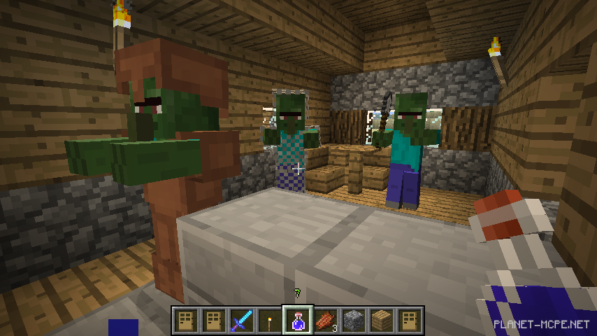 Деревенский житель [Мобы][Гайды Minecraft PE]