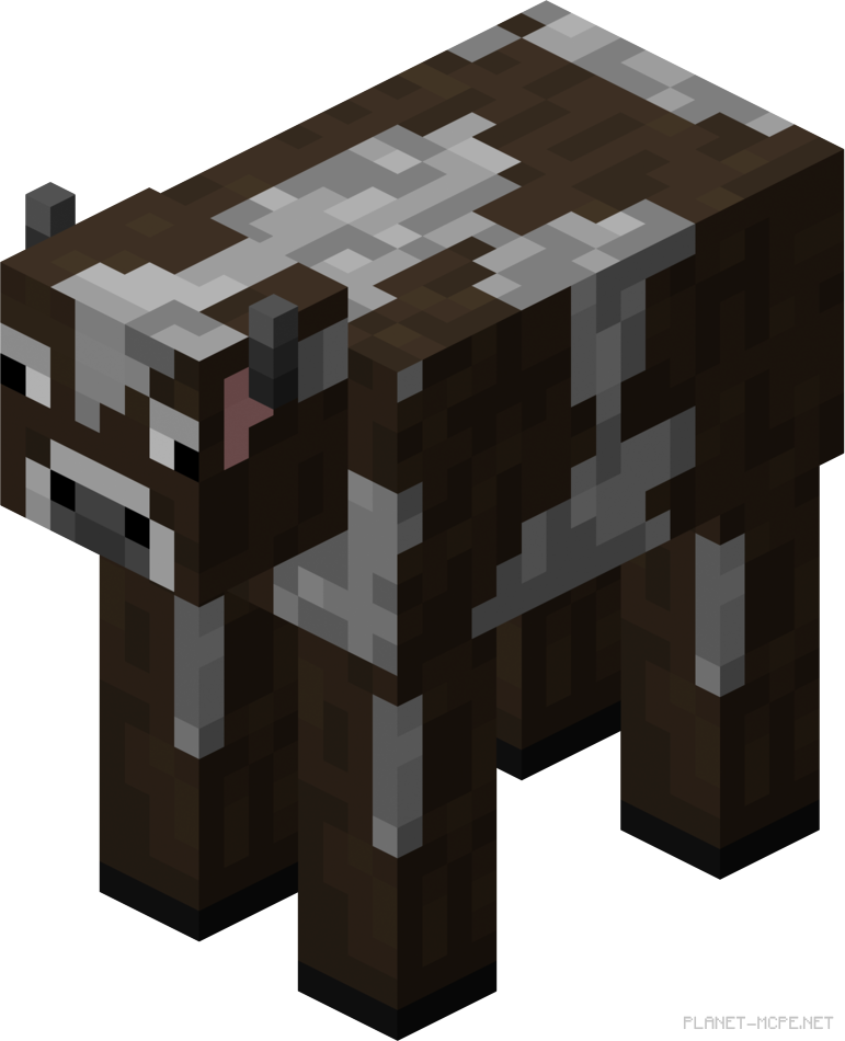 Корова [Мобы][Гайды Minecraft PE]