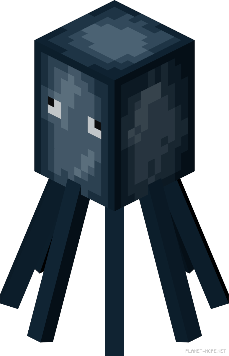 Спрут в океане Minecraft PE 1.26