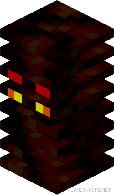 Лавовый куб в Незере Minecraft PE 1.26