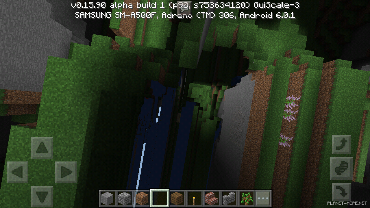 Глючная физика в Далёких землях Minecraft PE