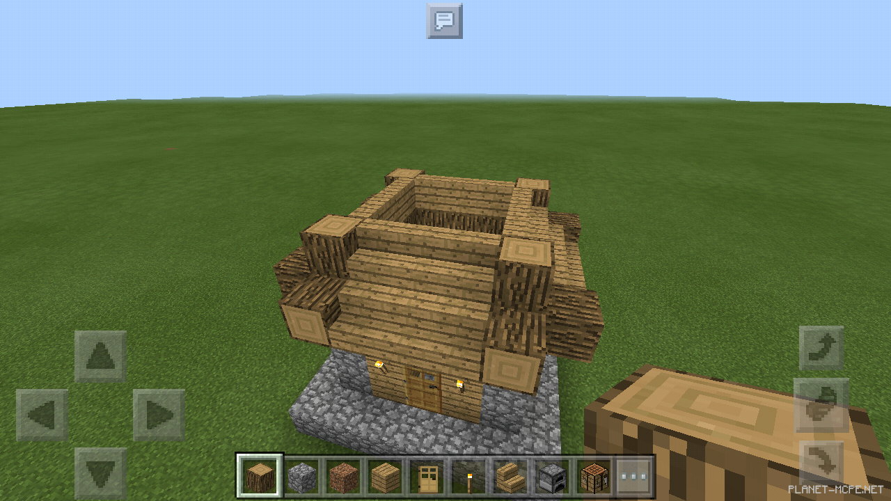 Строим маленький средневековый домик [Гайды Minecraft PE]