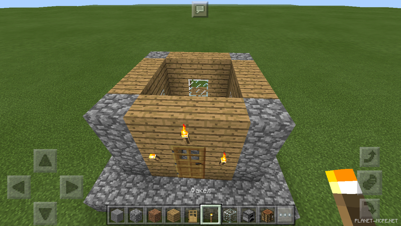 Строим маленький средневековый домик [Гайды Minecraft PE]