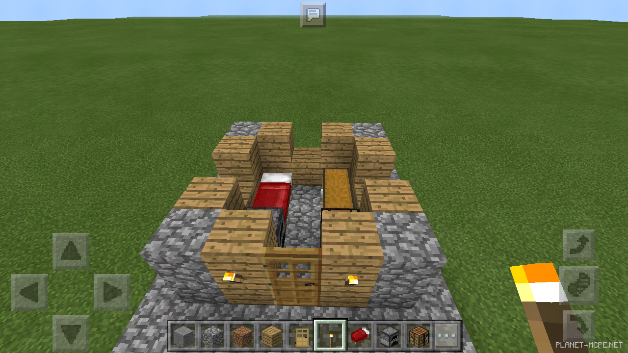 Строим маленький средневековый домик [Гайды Minecraft PE]