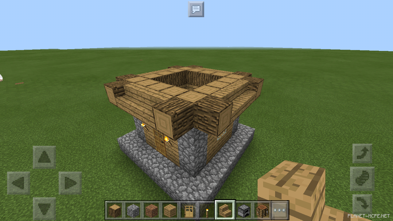 Строим маленький средневековый домик [Гайды Minecraft PE]