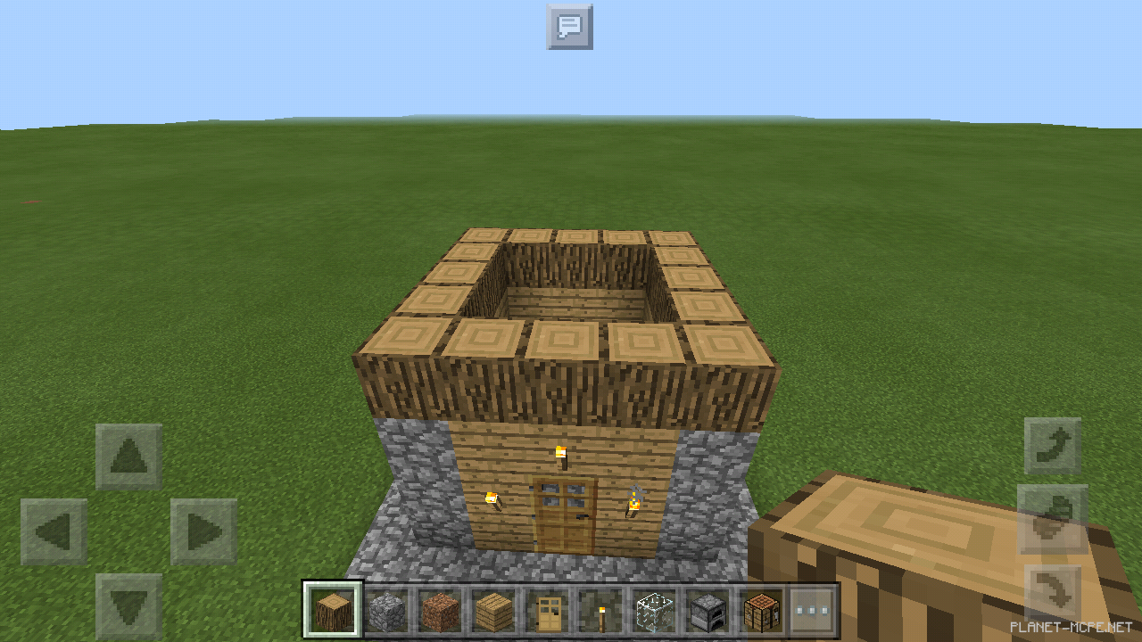 Строим маленький средневековый домик [Гайды Minecraft PE]