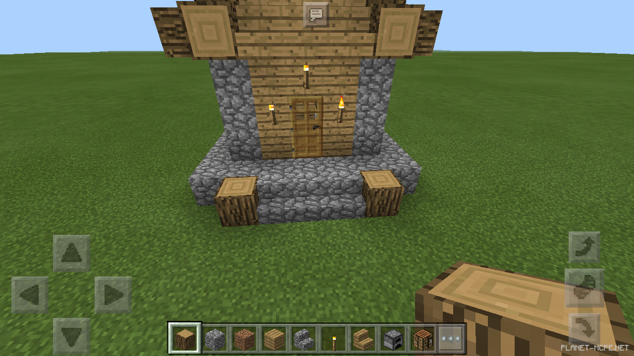 Строим маленький средневековый домик [Гайды Minecraft PE]