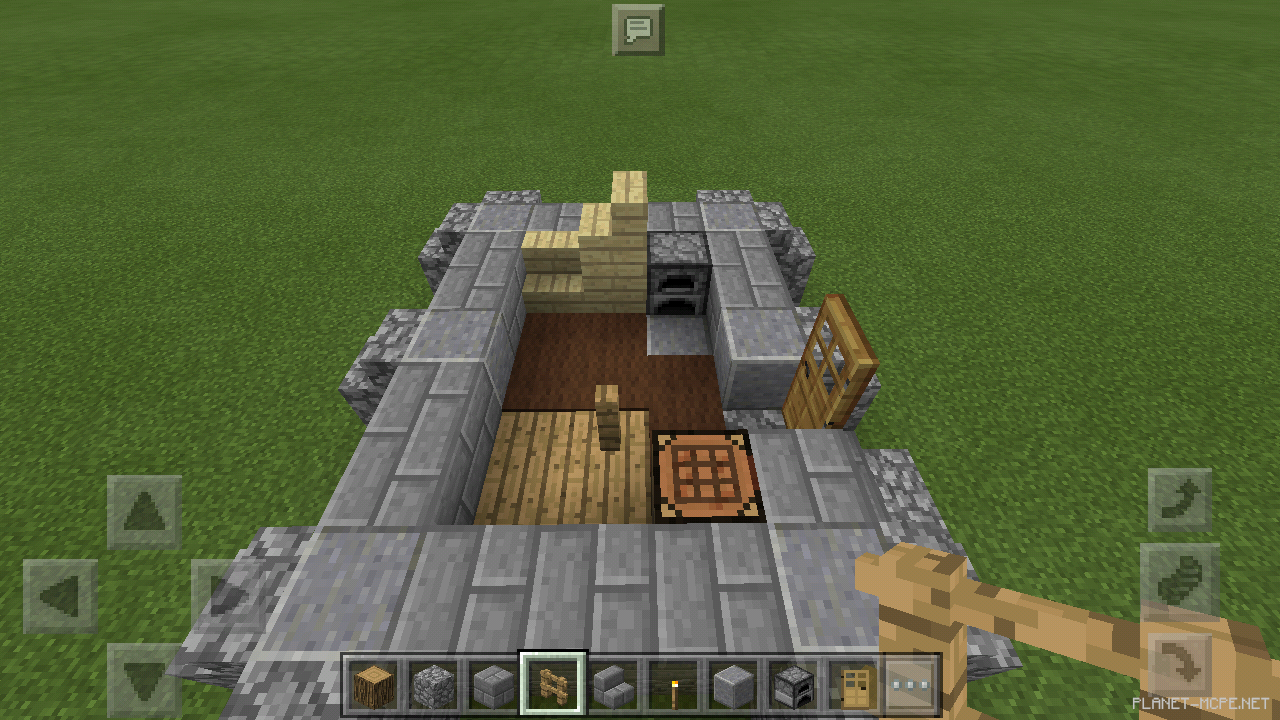 Двухэтажный средневековый домик [1 часть][Гайды Minecraft PE]