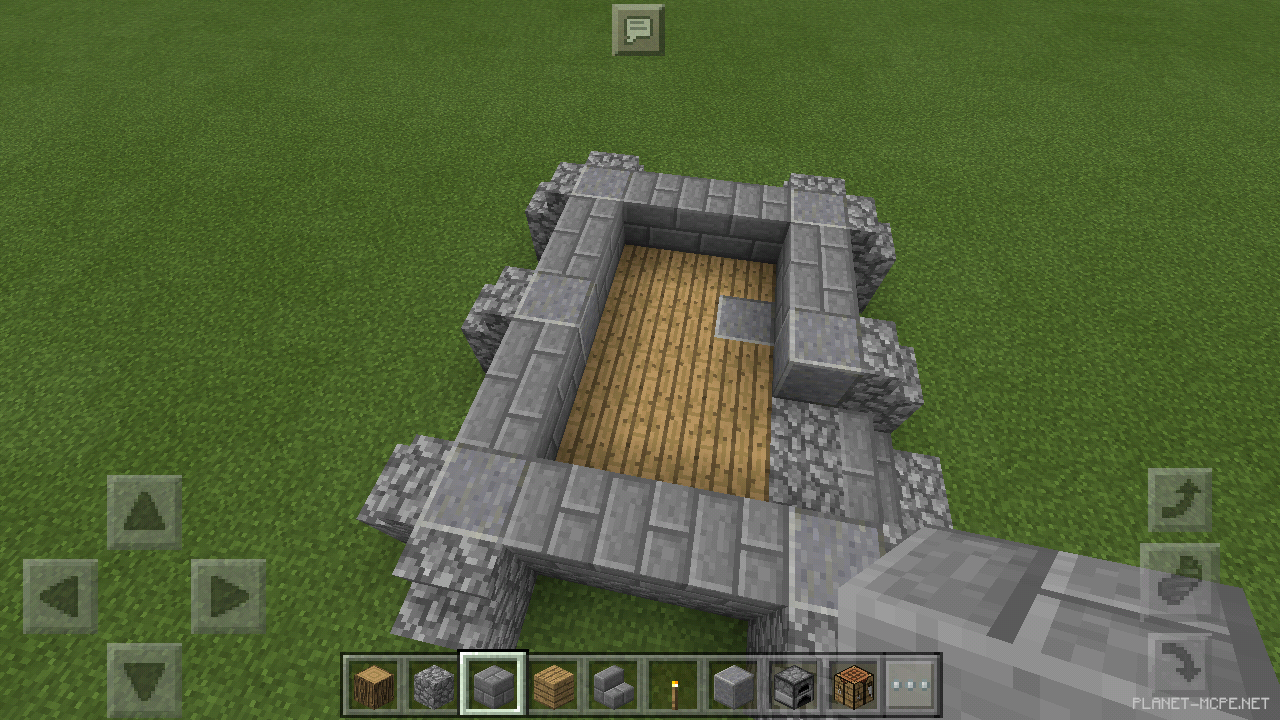 Двухэтажный средневековый домик [1 часть][Гайды Minecraft PE]