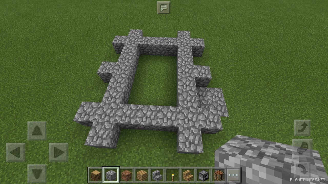 Двухэтажный средневековый домик [1 часть][Гайды Minecraft PE]