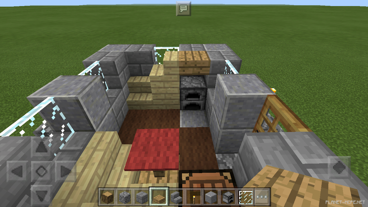 Двухэтажный средневековый домик [1 часть][Гайды Minecraft PE]