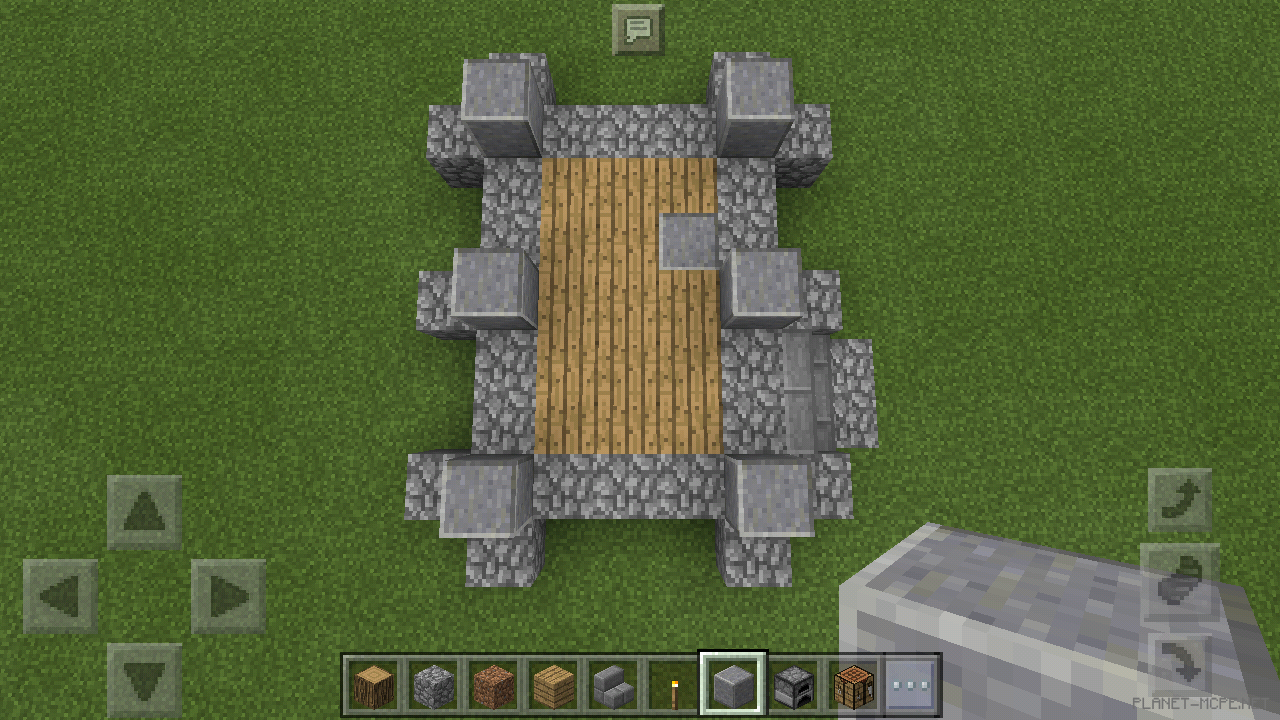 Двухэтажный средневековый домик [1 часть][Гайды Minecraft PE]