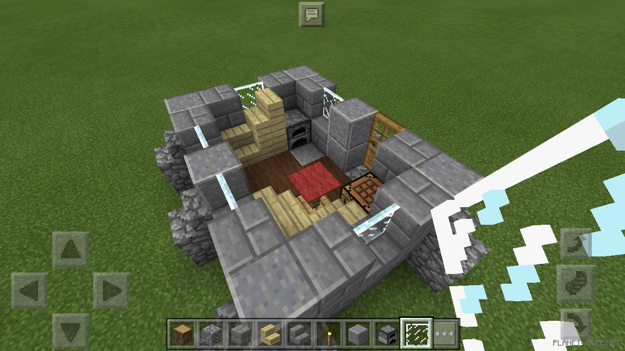 Двухэтажный средневековый домик [1 часть][Гайды Minecraft PE]