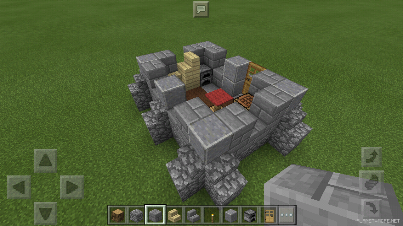 Двухэтажный средневековый домик [1 часть][Гайды Minecraft PE]