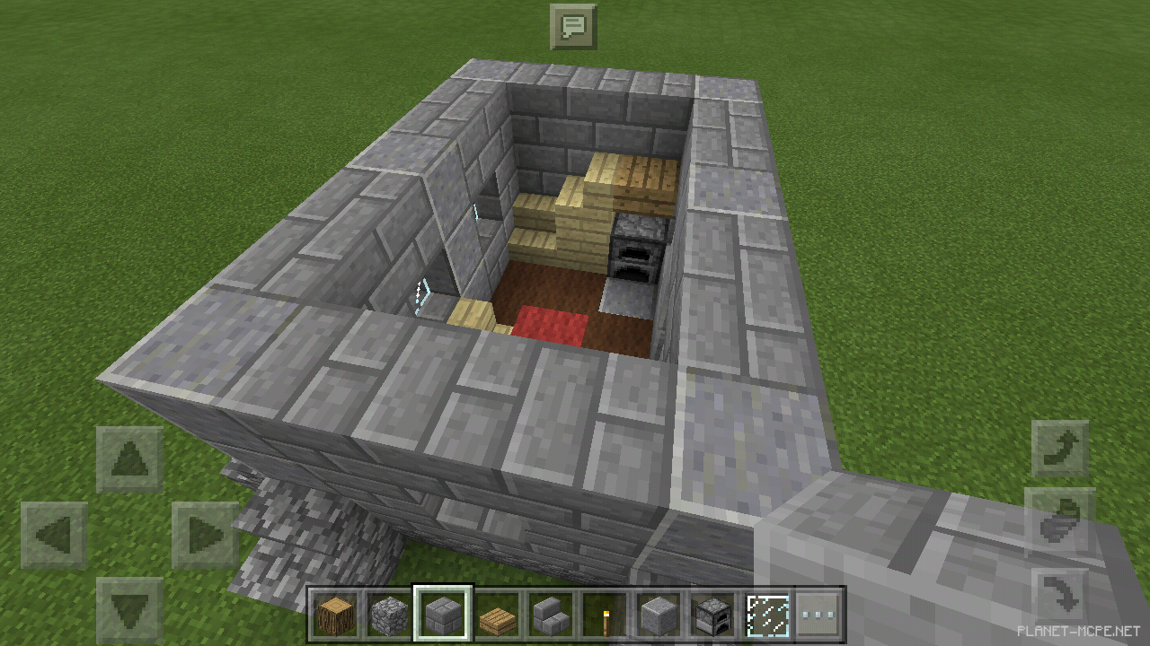 Двухэтажный средневековый домик [1 часть][Гайды Minecraft PE]