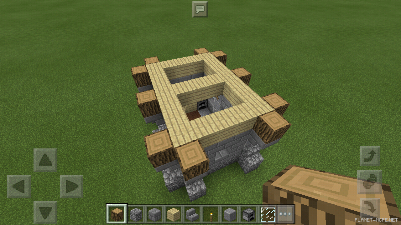 Двухэтажный средневековый домик [1 часть][Гайды Minecraft PE]