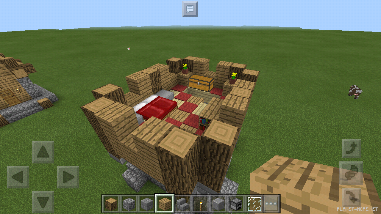 Двухэтажный средневековый домик [2 часть][Гайды Minecraft PE]