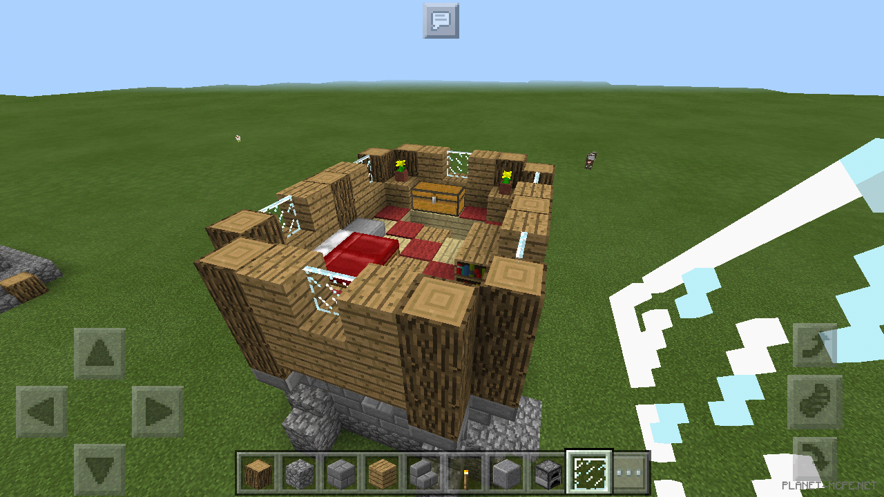 Двухэтажный средневековый домик [2 часть][Гайды Minecraft PE]