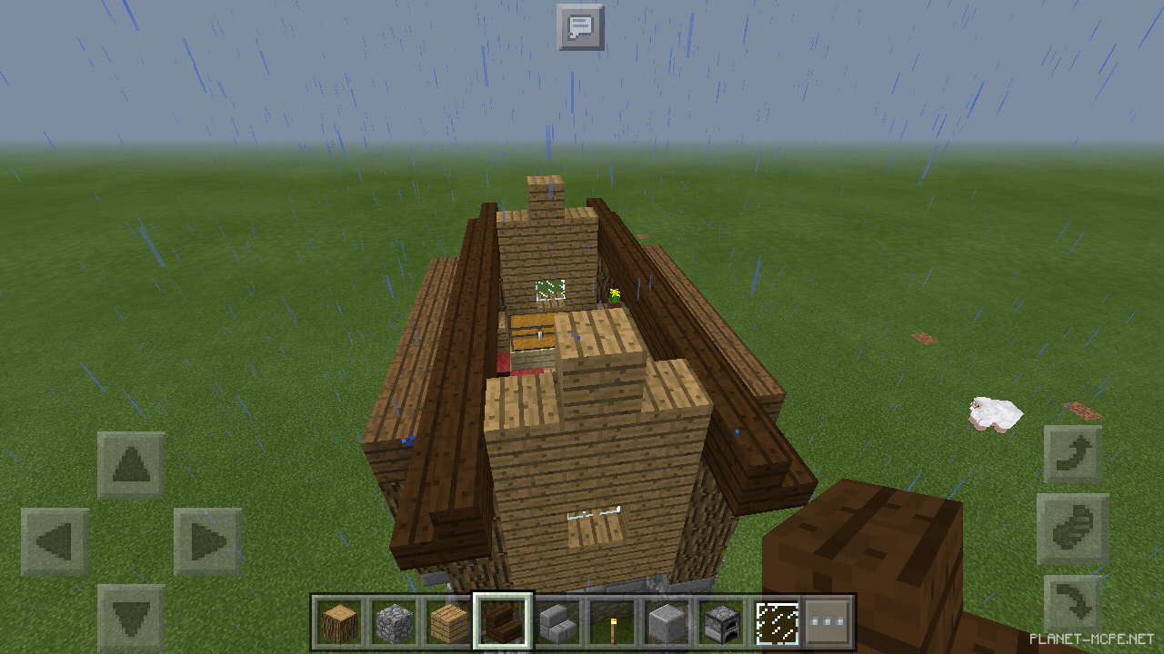 Двухэтажный средневековый домик [2 часть][Гайды Minecraft PE]