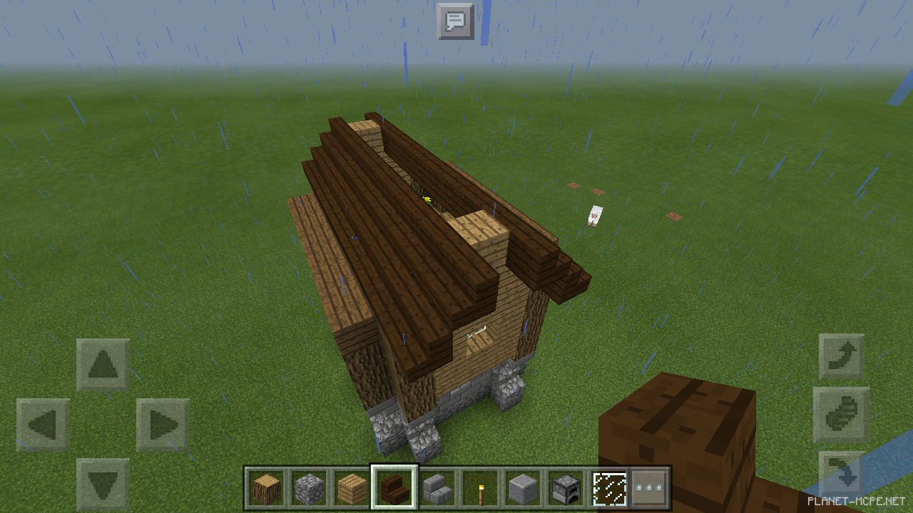 Двухэтажный средневековый домик [2 часть][Гайды Minecraft PE]