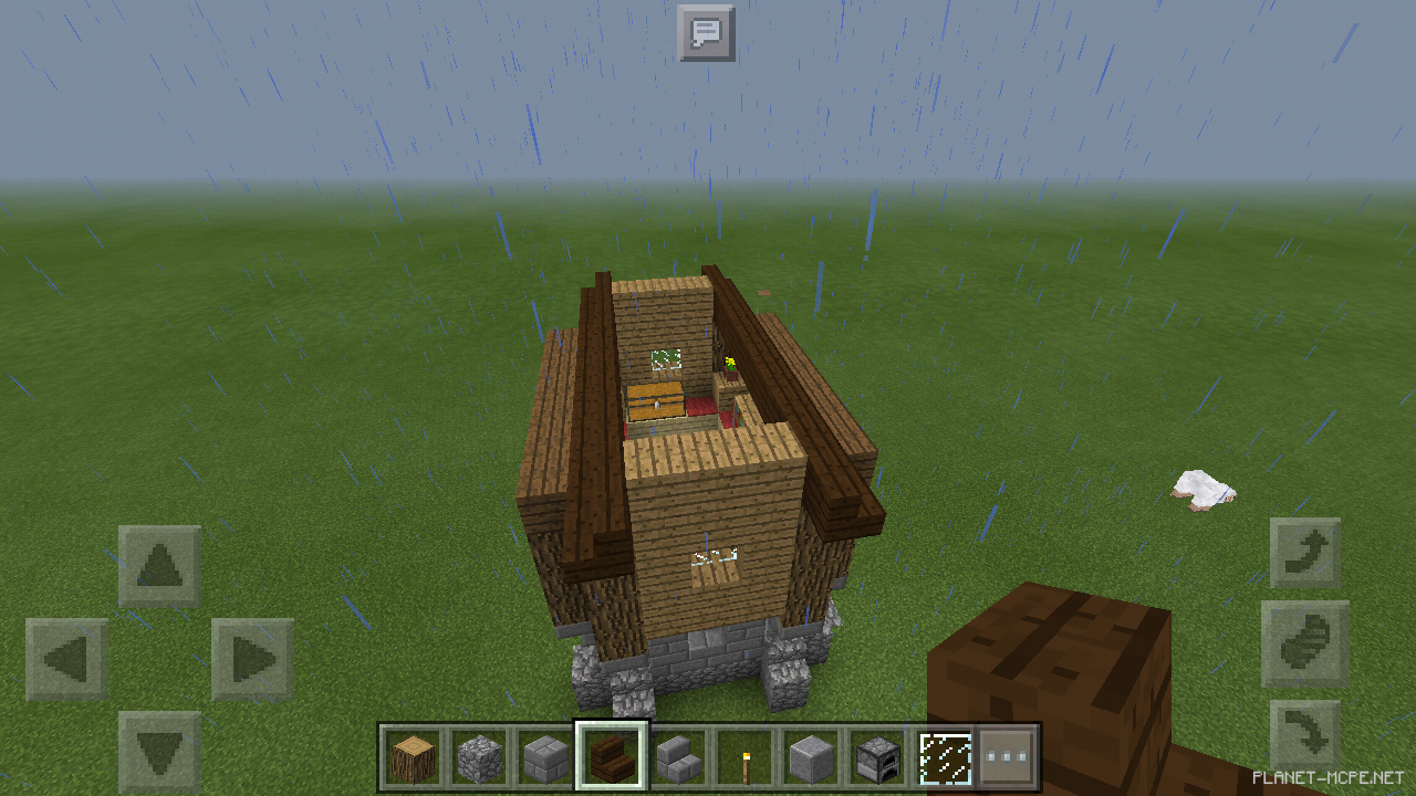 Двухэтажный средневековый домик [2 часть][Гайды Minecraft PE]