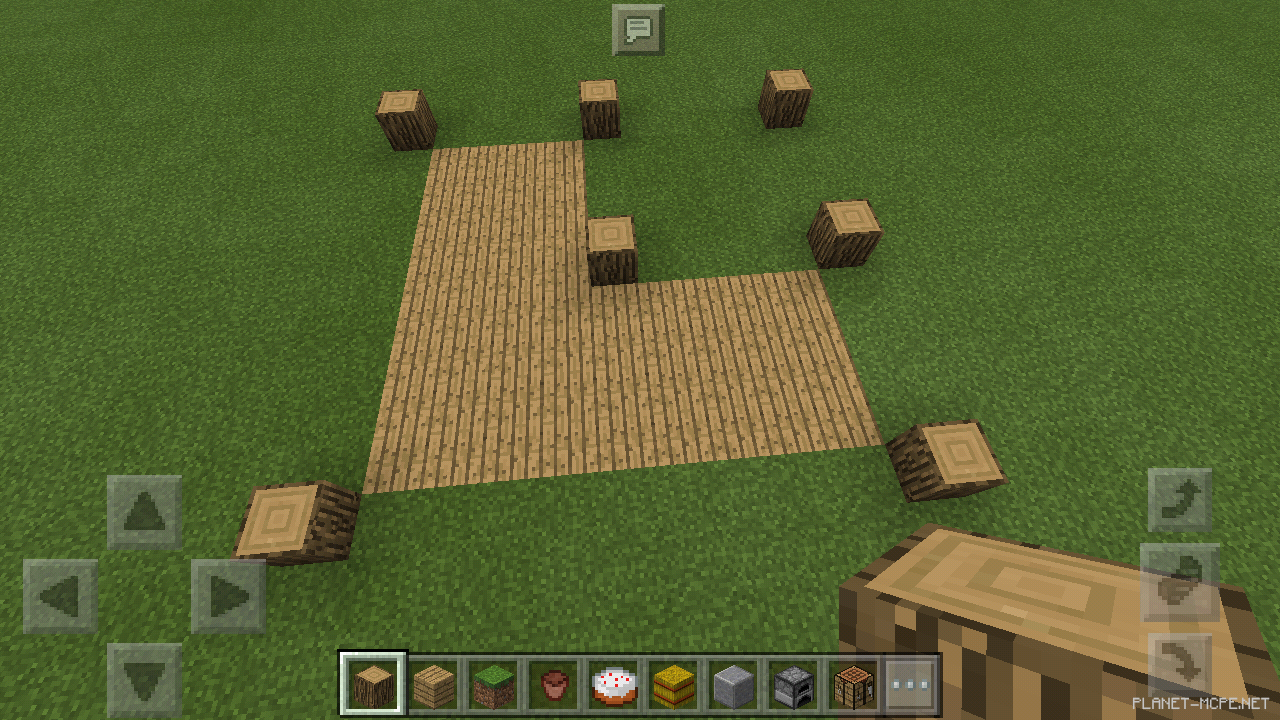 Большой средневековый дом для новичка [1 часть][Гайды Minecraft PE]