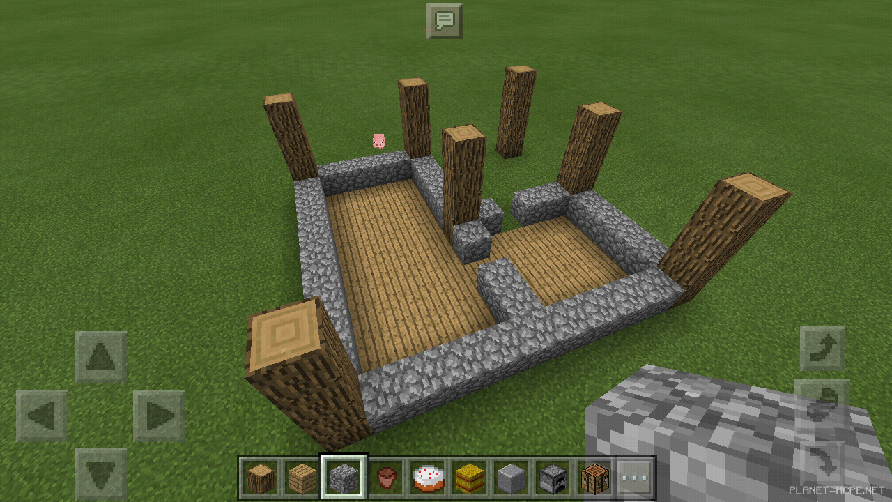 Большой средневековый дом для новичка [1 часть][Гайды Minecraft PE]