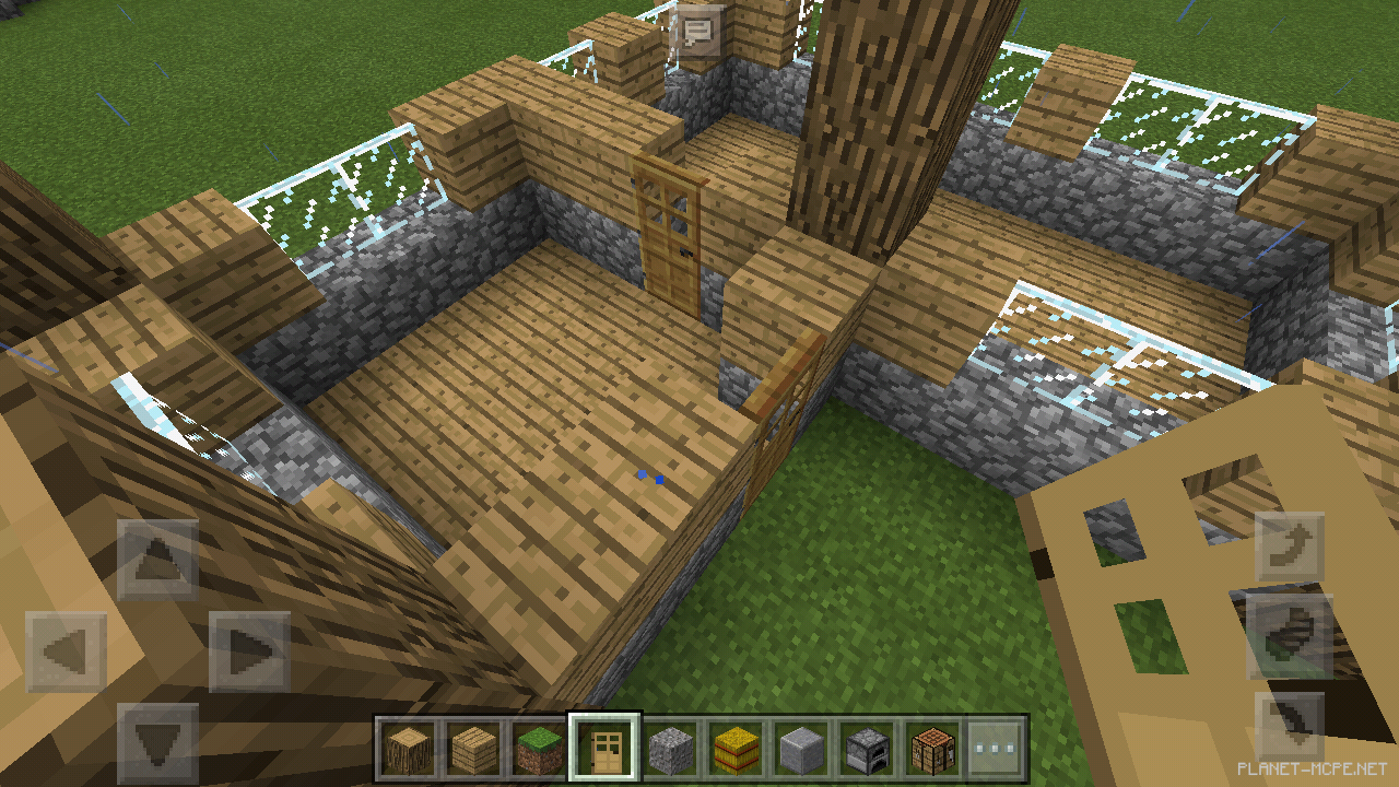 Большой средневековый дом для новичка [1 часть][Гайды Minecraft PE]