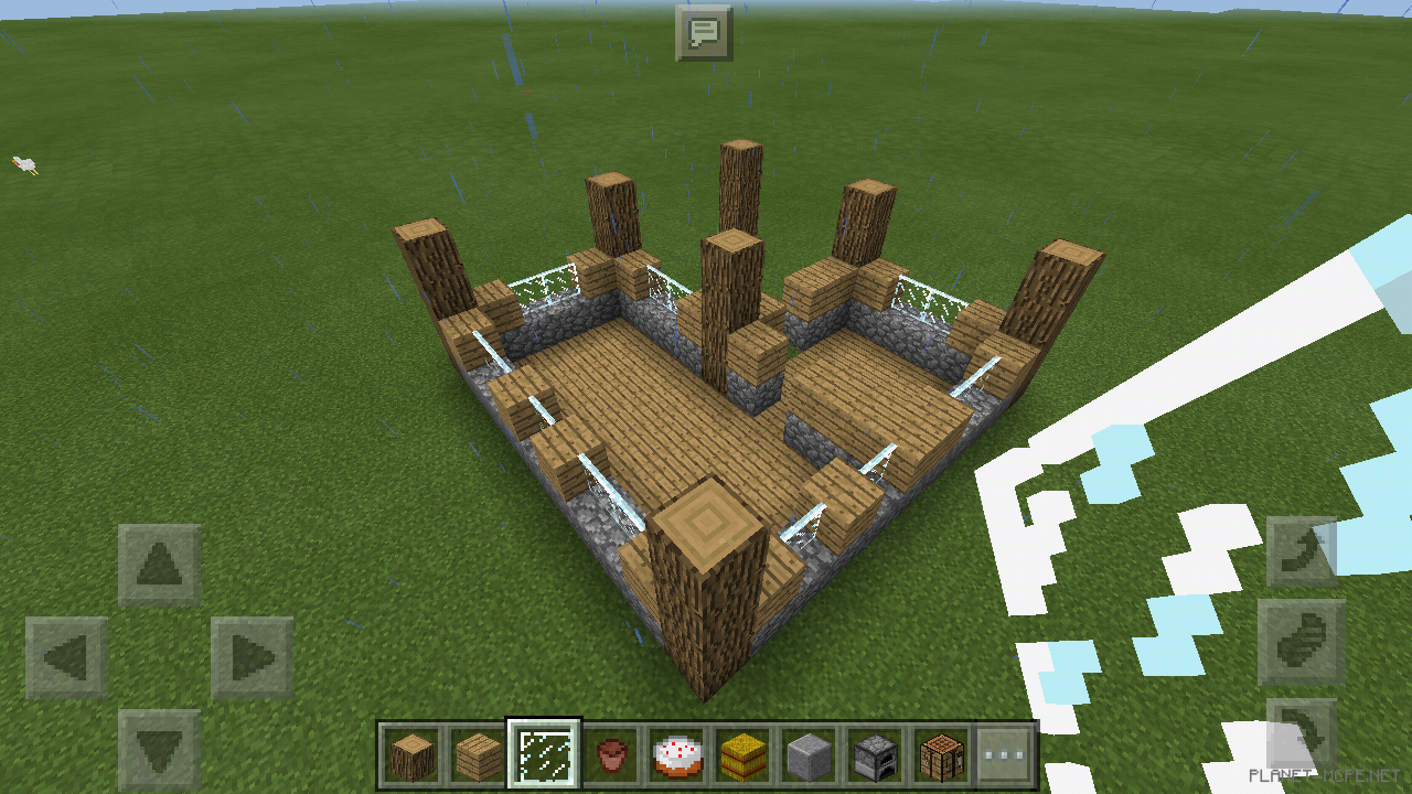 Большой средневековый дом для новичка [1 часть][Гайды Minecraft PE]