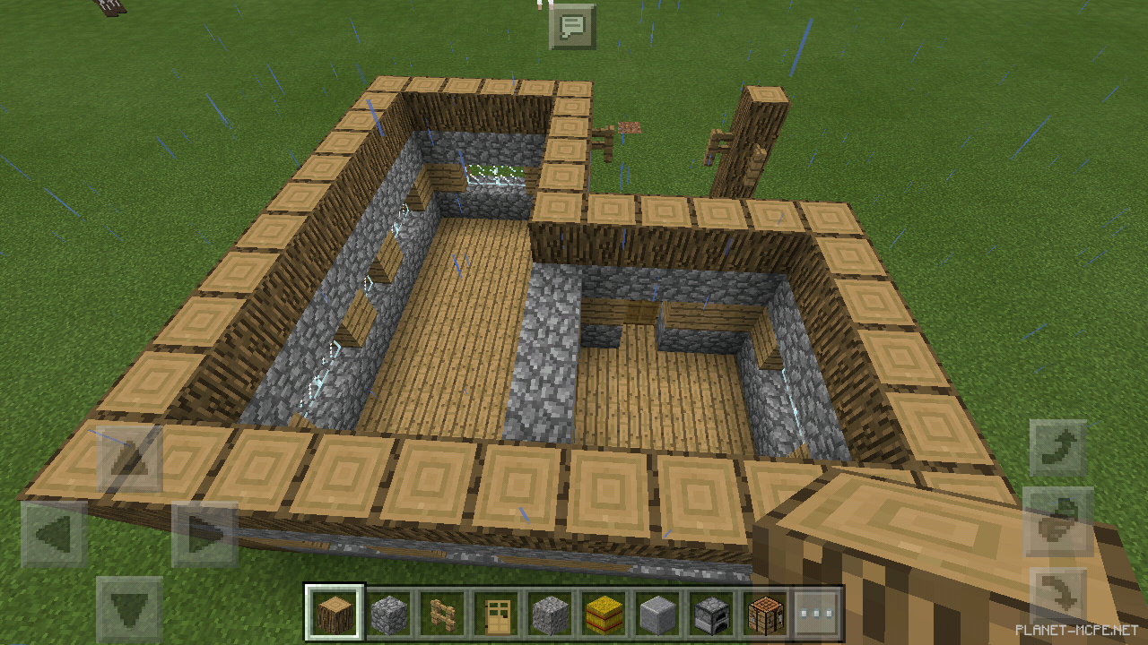 Большой средневековый дом для новичка [1 часть][Гайды Minecraft PE]