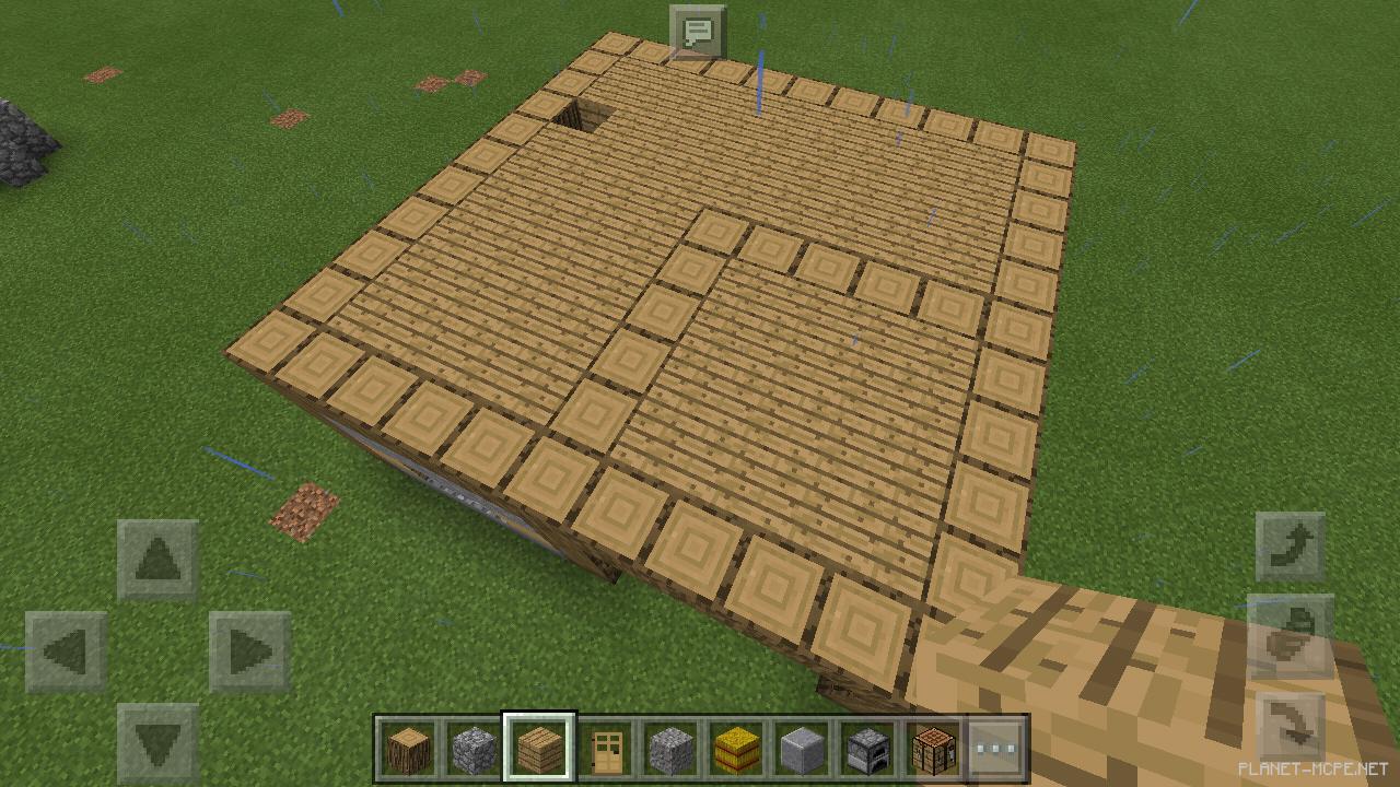 Большой средневековый дом для новичка [1 часть][Гайды Minecraft PE]