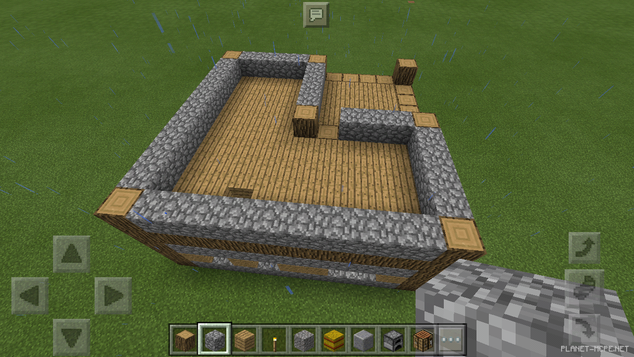 Большой средневековый дом для новичка [1 часть][Гайды Minecraft PE]