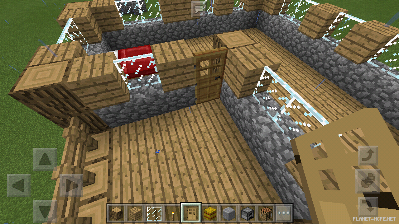 Большой средневековый дом для новичка [2 часть][Гайды Minecraft PE]