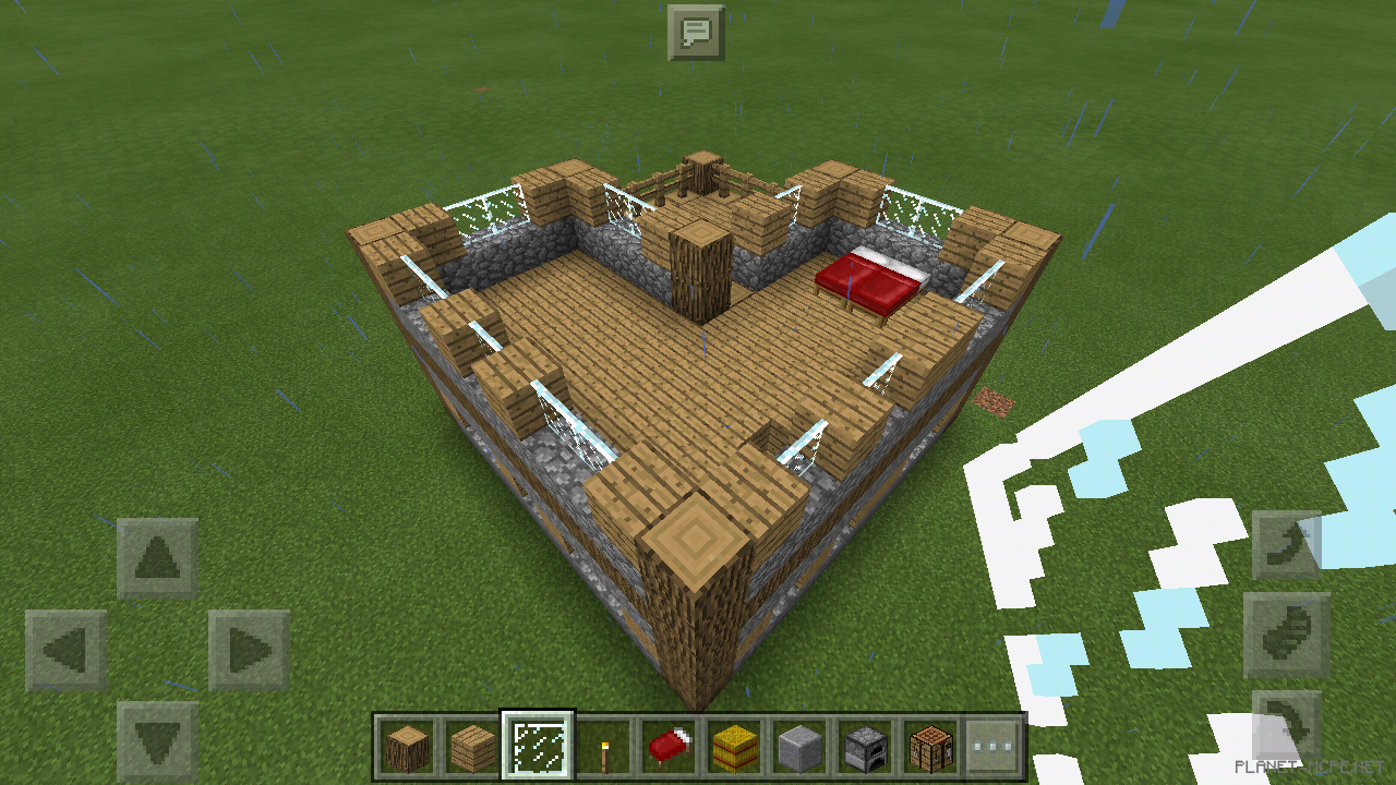 Большой средневековый дом для новичка [2 часть][Гайды Minecraft PE]