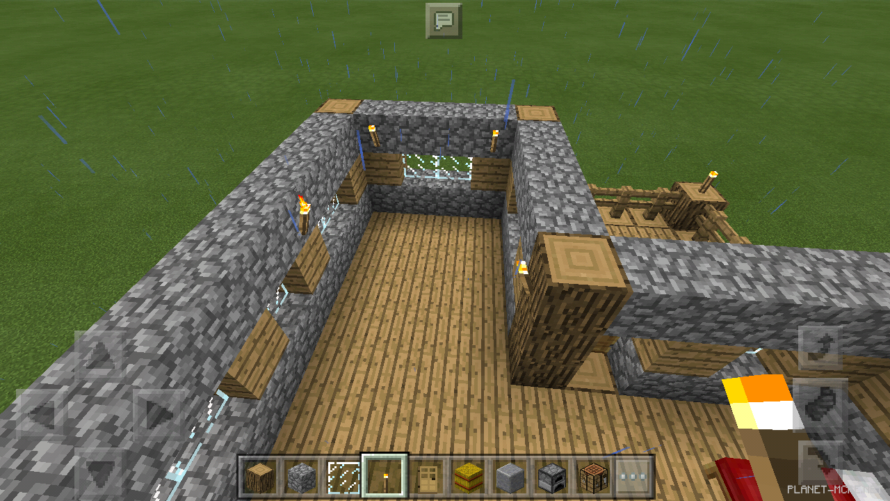 Большой средневековый дом для новичка [2 часть][Гайды Minecraft PE]