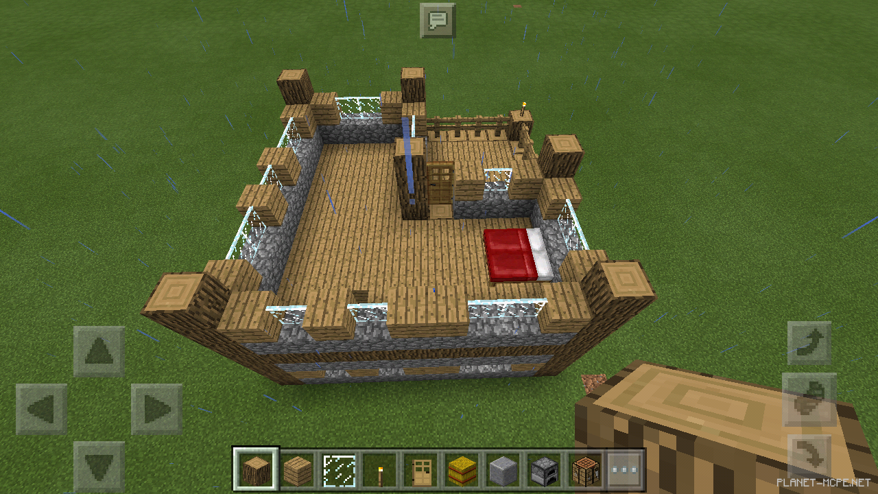 Большой средневековый дом для новичка [2 часть][Гайды Minecraft PE]
