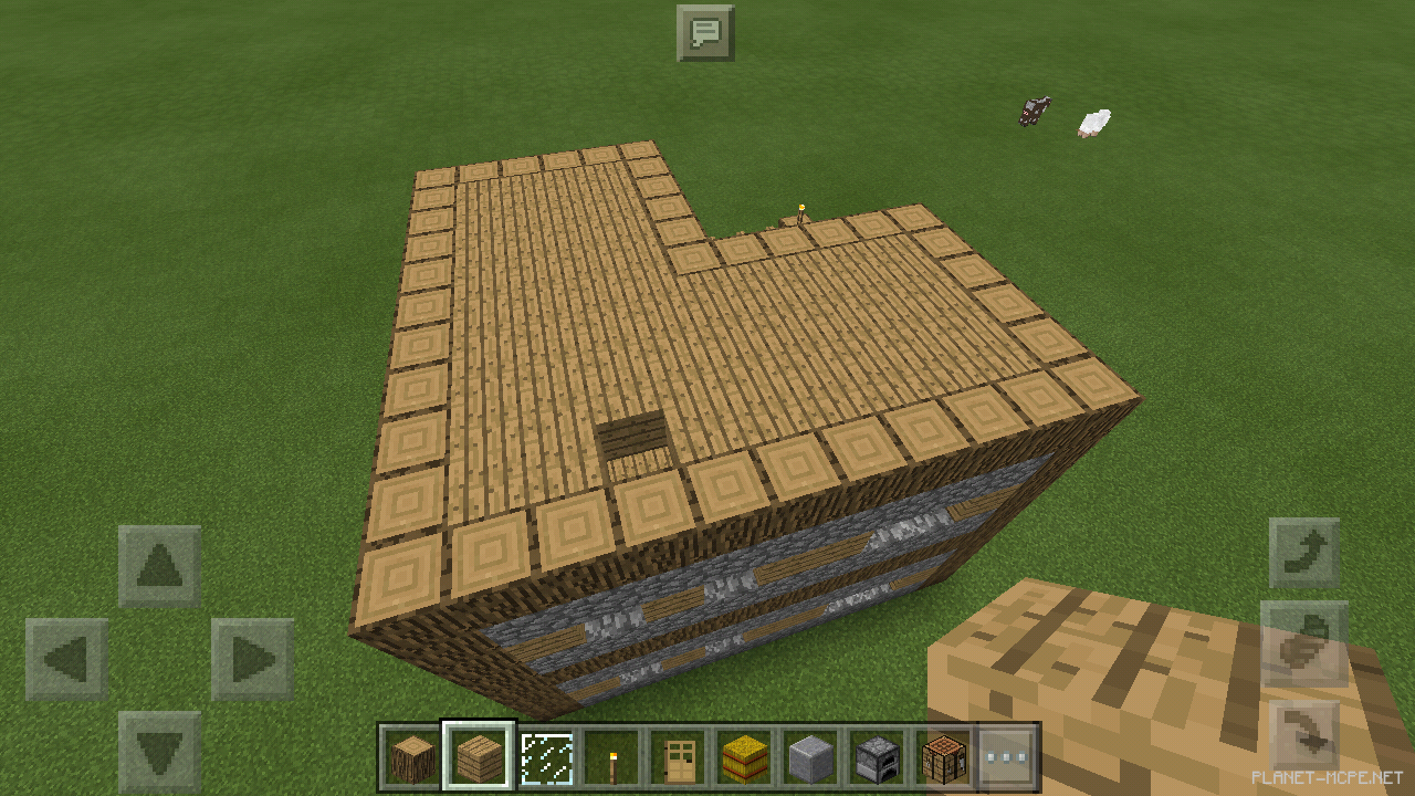 Большой средневековый дом для новичка [2 часть][Гайды Minecraft PE]