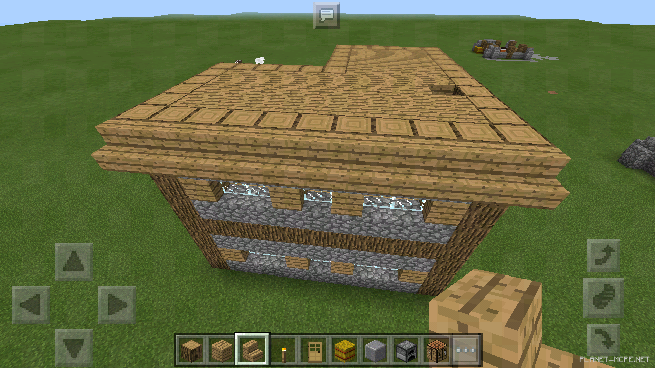 Большой средневековый дом для новичка [2 часть][Гайды Minecraft PE]