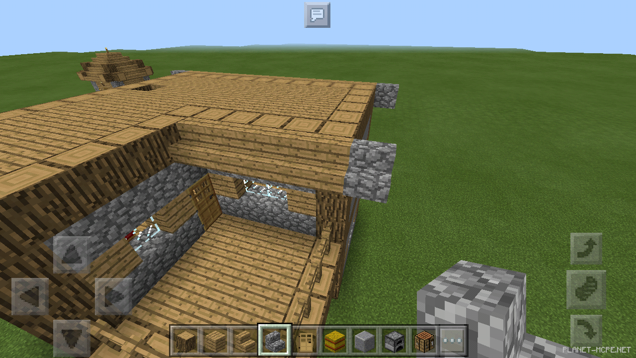 Большой средневековый дом для новичка [2 часть][Гайды Minecraft PE]