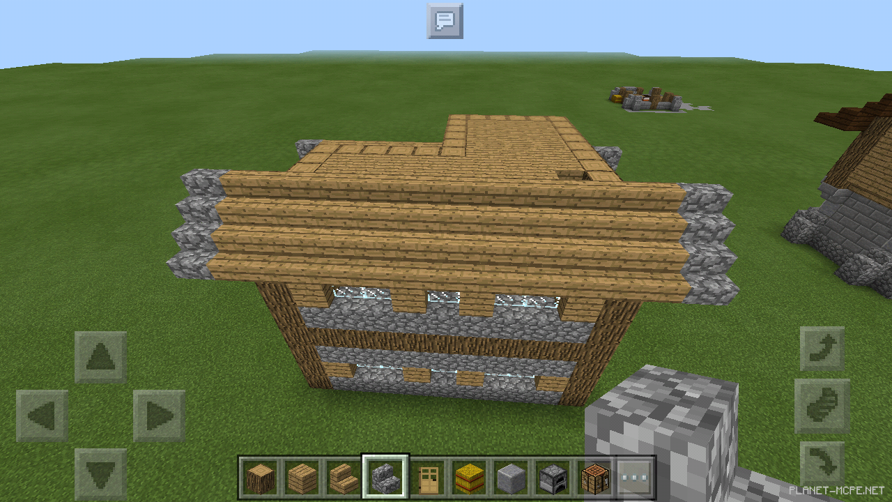Большой средневековый дом для новичка [2 часть][Гайды Minecraft PE]