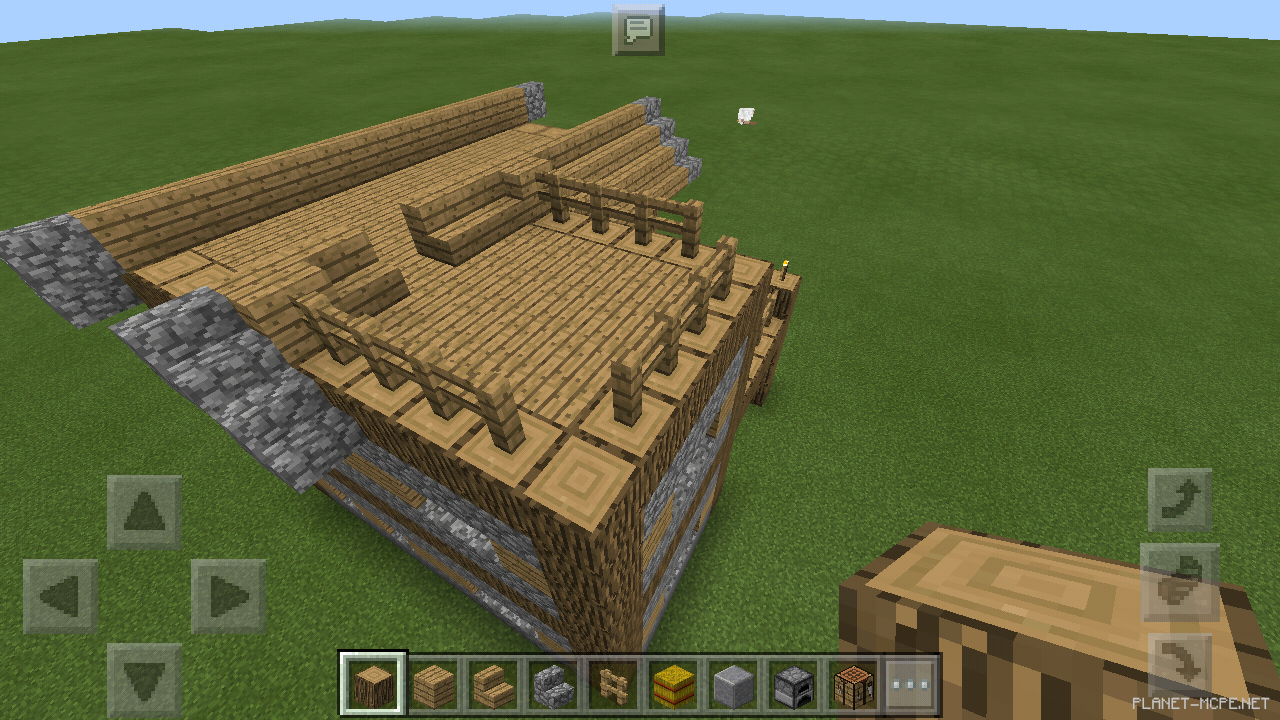 Большой средневековый дом для новичка [2 часть][Гайды Minecraft PE]