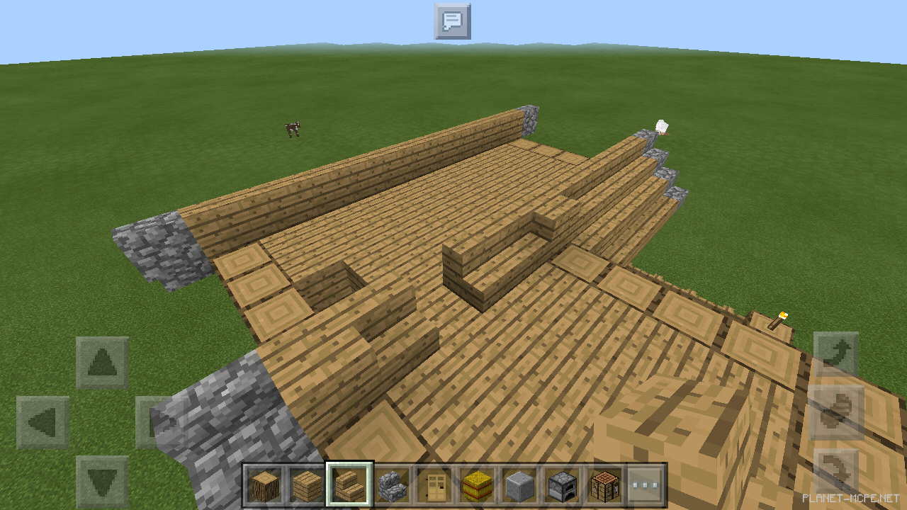 Большой средневековый дом для новичка [2 часть][Гайды Minecraft PE]