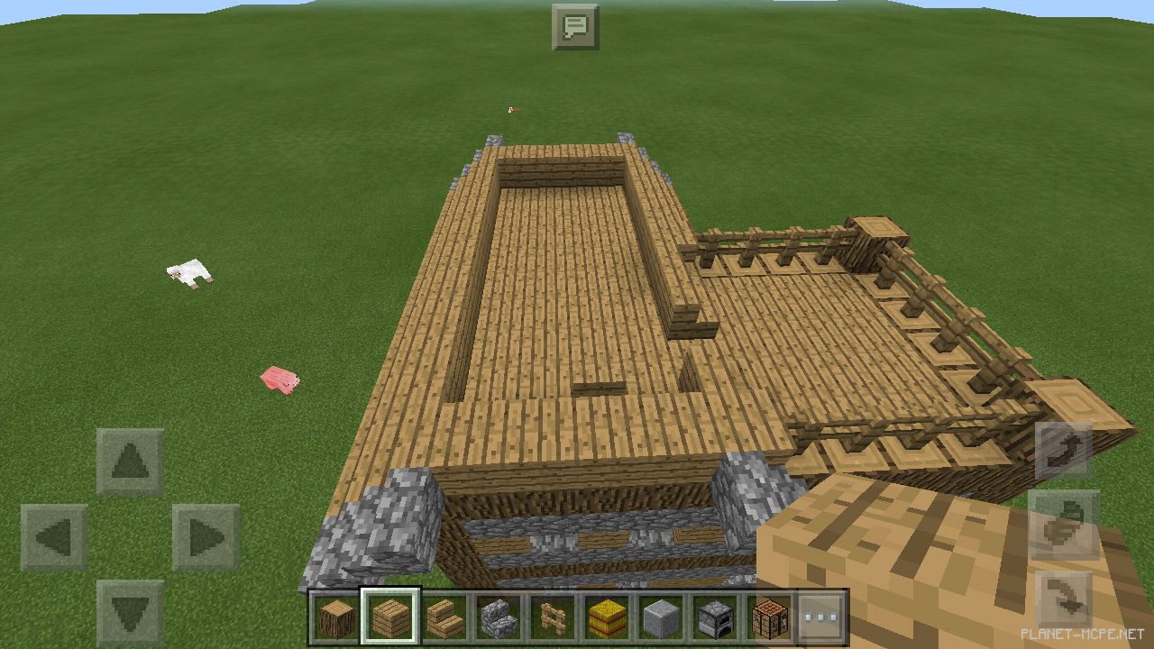 Большой средневековый дом для новичка [3 часть][Гайды Minecraft PE]